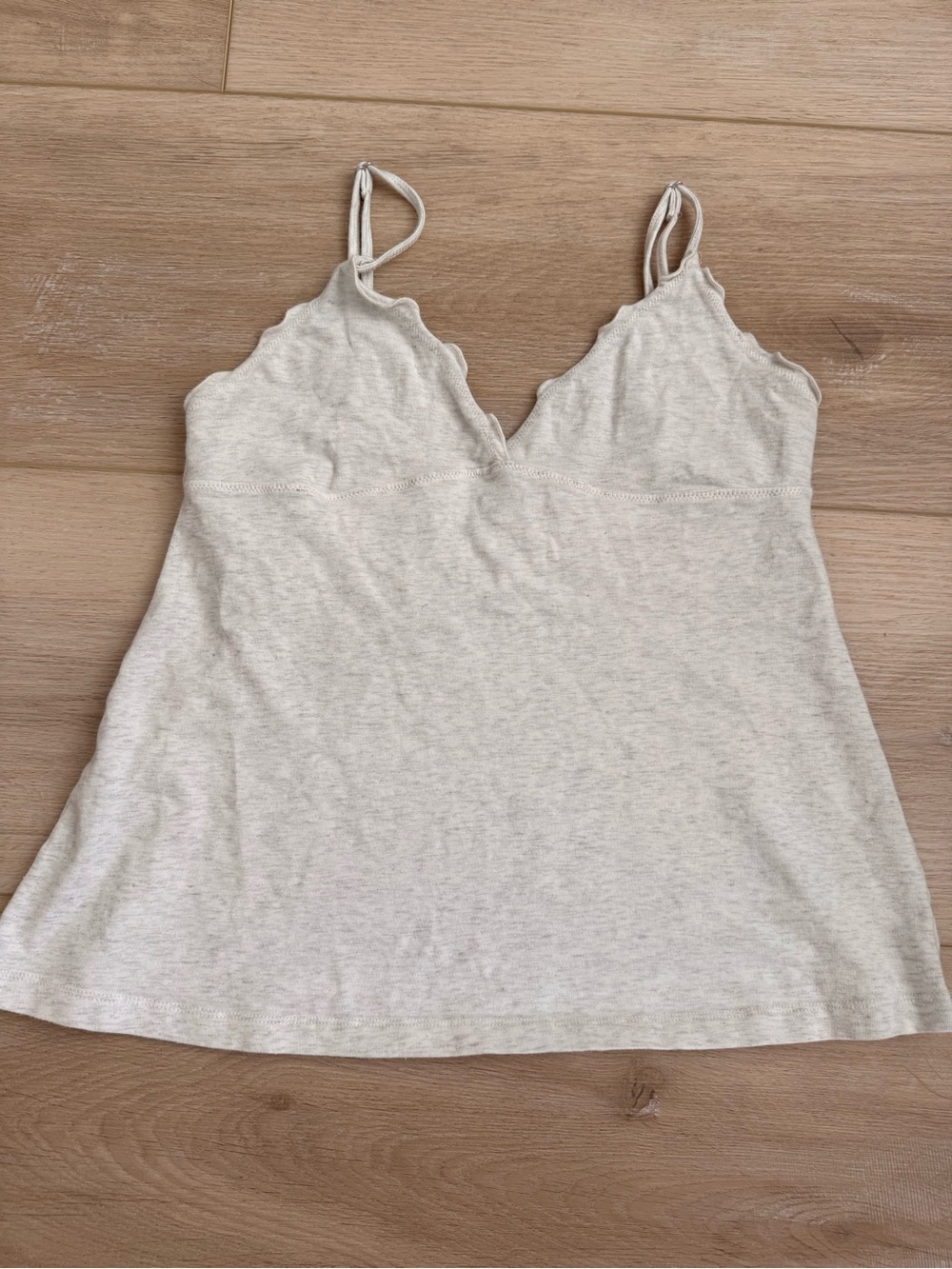 Brandy Melville Light Grey Tiffany Tank Top